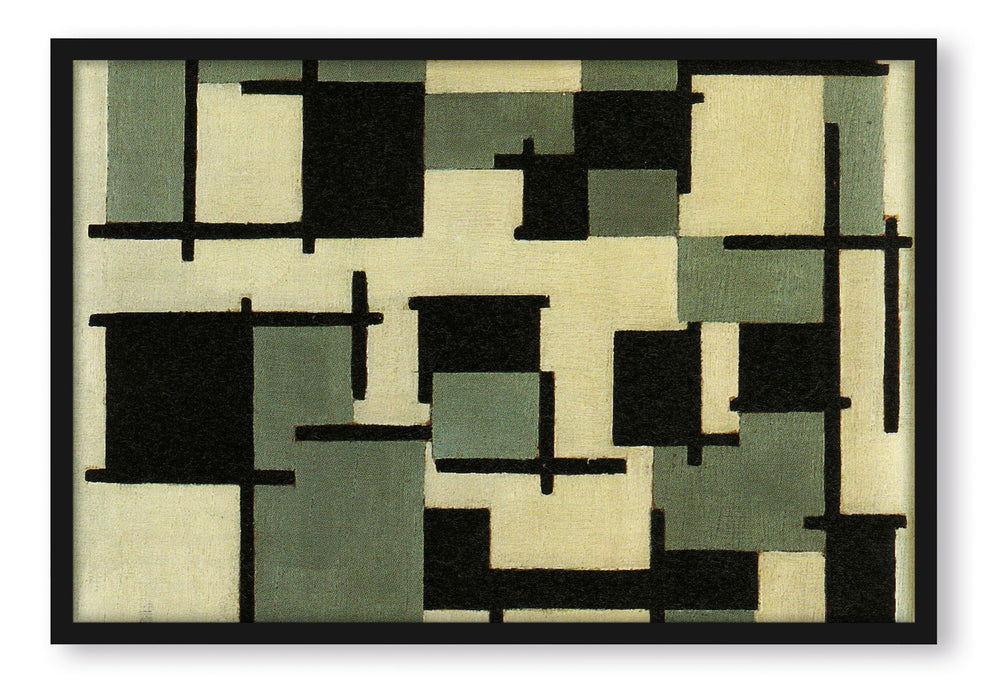 Theo van Doesburg - Komposition XIII , Poster mit Bilderrahmen