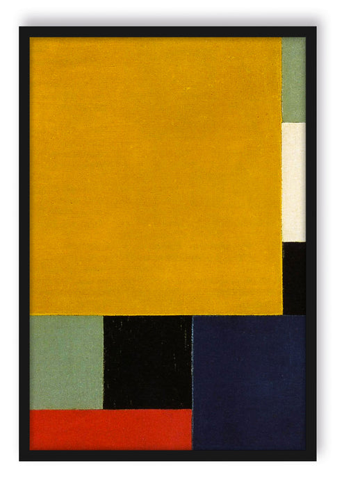Theo van Doesburg - Komposition XXII , Poster mit Bilderrahmen