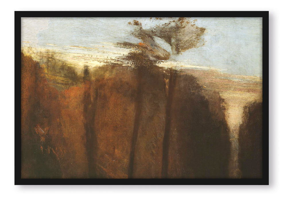 William Turner - An Avenue of Trees , Poster mit Bilderrahmen