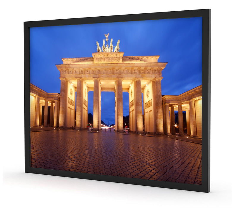 Brandenburger Tor, Poster mit Bilderrahmen