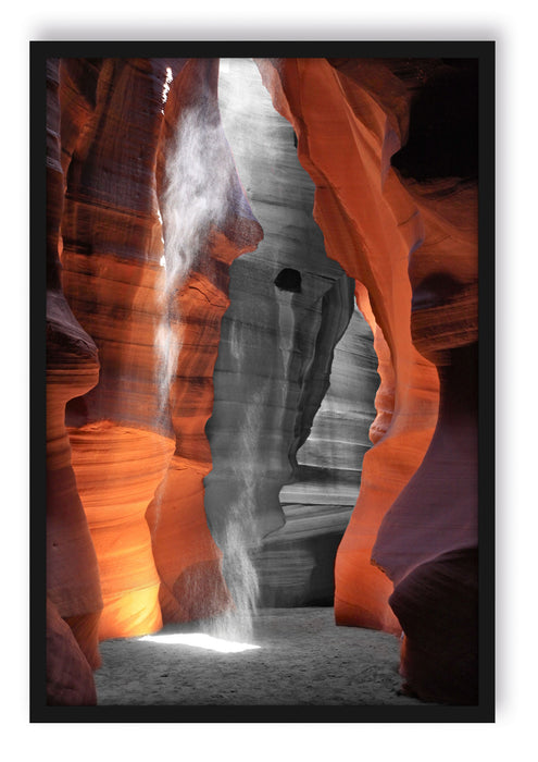 prächtiger Antelope Canyon, Poster mit Bilderrahmen