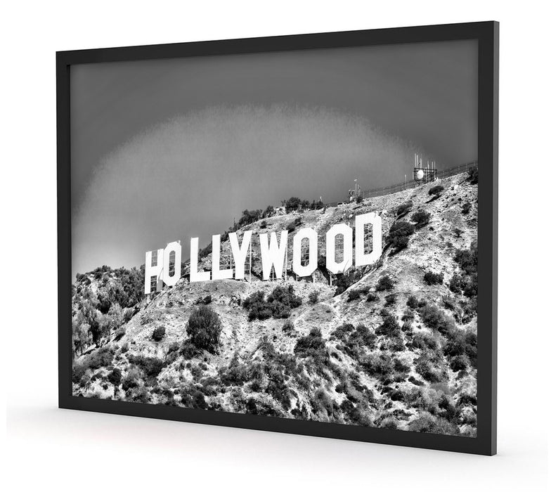 Hollywood Wahrzeichen, Poster mit Bilderrahmen