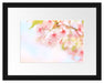 Kirschblüten an Baum Passepartout 38x30