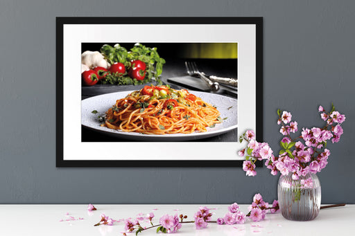 Leckere Spaghetti Italia Passepartout Wohnzimmer