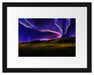phantastisches Polarlicht Passepartout 38x30
