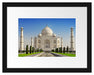 Gewaltiger Taj Mahal Passepartout 38x30
