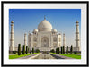 Gewaltiger Taj Mahal Passepartout 80x60