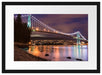 Lions Gate Bridge Vancouver Passepartout 55x40