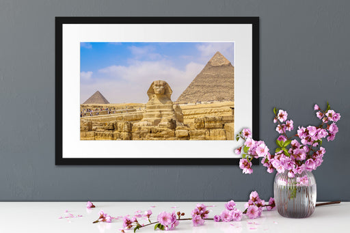 Große Sphinx von Gizeh Passepartout Wohnzimmer