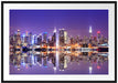 Manhattan Skyline Passepartout 100x70