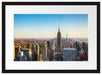 Empire State Building in New York Passepartout 55x40