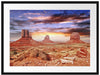 Utah Monument Valley Passepartout 80x60