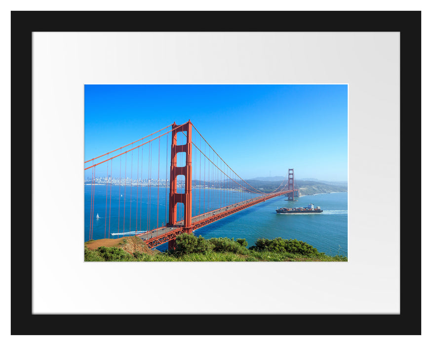 Golden Gate Bridge Passepartout 38x30