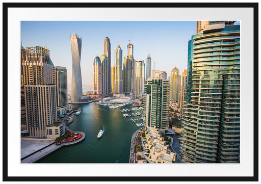 Dubai Metropole Passepartout 100x70