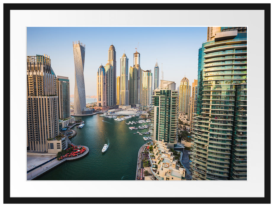 Dubai Metropole Passepartout 80x60