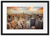 Skyline von New York Passepartout 55x40
