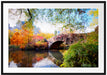 Brücke im Central Park Passepartout 100x70