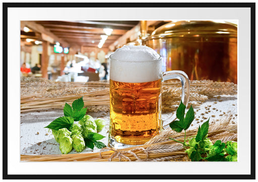 Deutsches frisches Bier Passepartout 100x70
