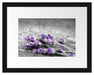 liegender Lavendel auf Stamm Passepartout 38x30