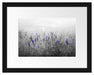 wunderschönes Lavendelfeld Passepartout 38x30