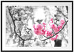 sehr schöne Kirschblüten Passepartout 100x70