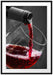 köstlicher Rotwein Passepartout 100x70