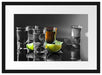 Tequila Shots mit Limetten Passepartout 55x40