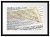 schöne alte Notenblätter Passepartout 55x40