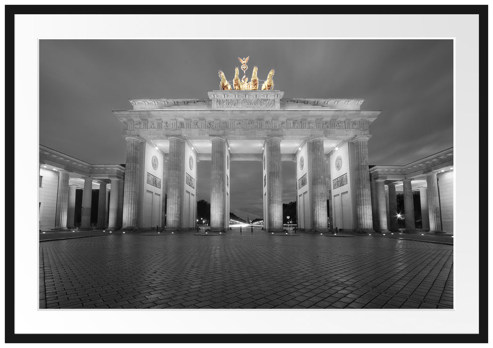 schönes Brandenburger Tor Passepartout 100x70
