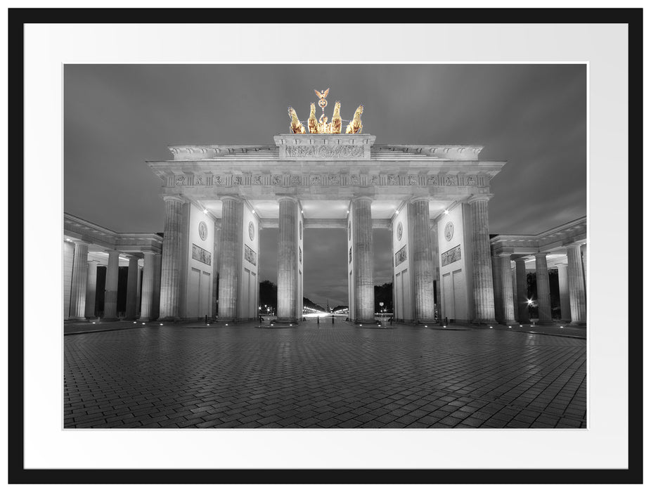 schönes Brandenburger Tor Passepartout 80x60