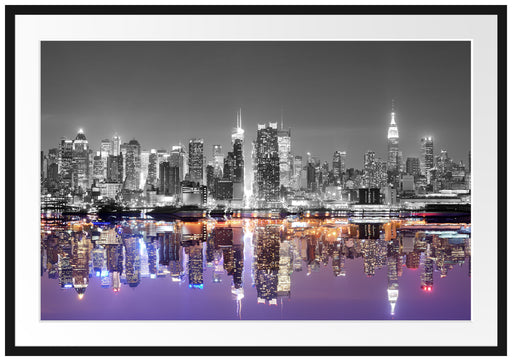 Manhattan Skyline Passepartout 100x70