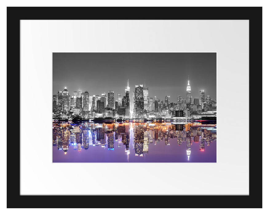 Manhattan Skyline Passepartout 38x30