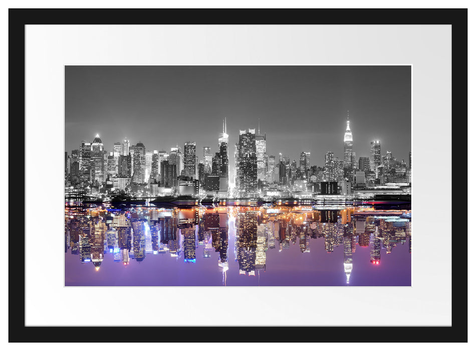 Manhattan Skyline Passepartout 55x40