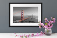 eindrucksvolle Golden Gate Bridge Passepartout Wohnzimmer