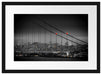 Skyline von San Francisco Passepartout 55x40