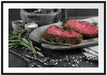 Saftiges Steak Zubereitung Passepartout 100x70