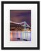 Lions Gate Bridge Vancouver Passepartout 38x30