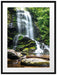 Wasserfall Passepartout 80x60