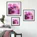 Wunderschöne Orchideenblüten Quadratisch Passepartout Wohnzimmer