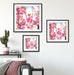 Schöne Kirschblüten Quadratisch Passepartout Wohnzimmer