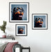Treuer Rottweiler Quadratisch Passepartout Wohnzimmer