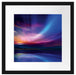 Nordische Polarlichter Passepartout Quadratisch 40x40