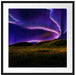 phantastisches Polarlicht Passepartout Quadratisch 70x70