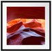 Antelope Canyon Arizona Passepartout Quadratisch 55x55