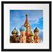 Basilica in St. Petersburg Passepartout Quadratisch 40x40
