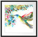 Kolibri Kunst Passepartout Quadratisch 55x55