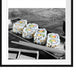 Inside Out Sushi Rollen Passepartout Quadratisch 70x70