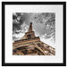 schöner Eifelturm Passepartout Quadratisch 40x40