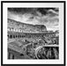 Kolosseum in Rom Passepartout Quadratisch 70x70