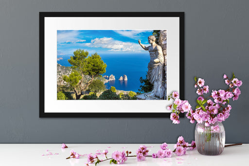 Insel Capri in Italien Passepartout Wohnzimmer